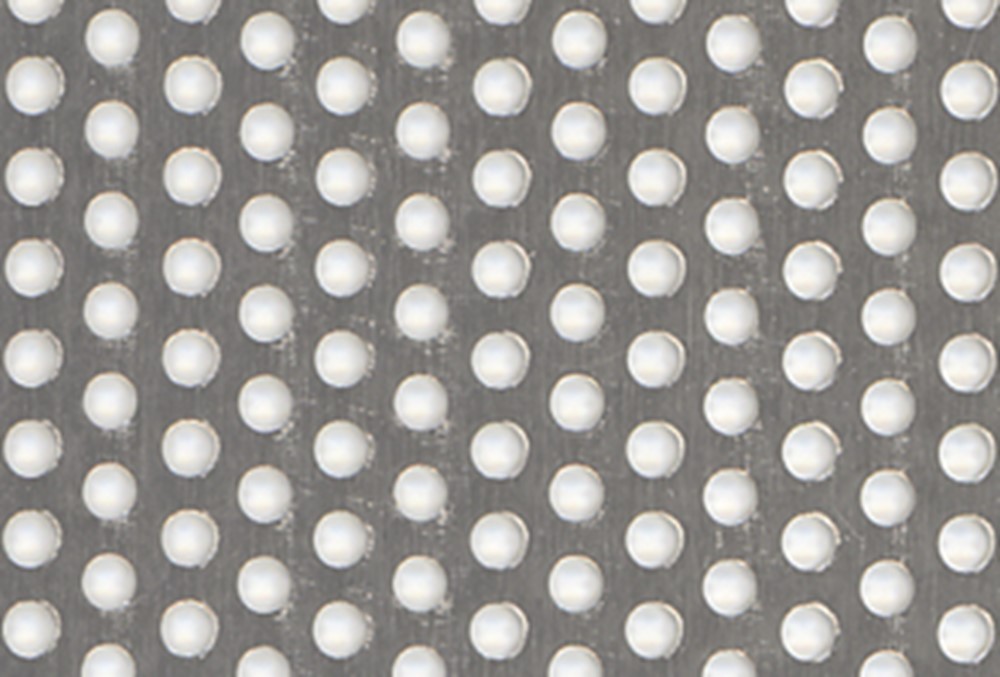 Geperforeerde plaat, alu., blank, 2/4, 600x1000x0, 8