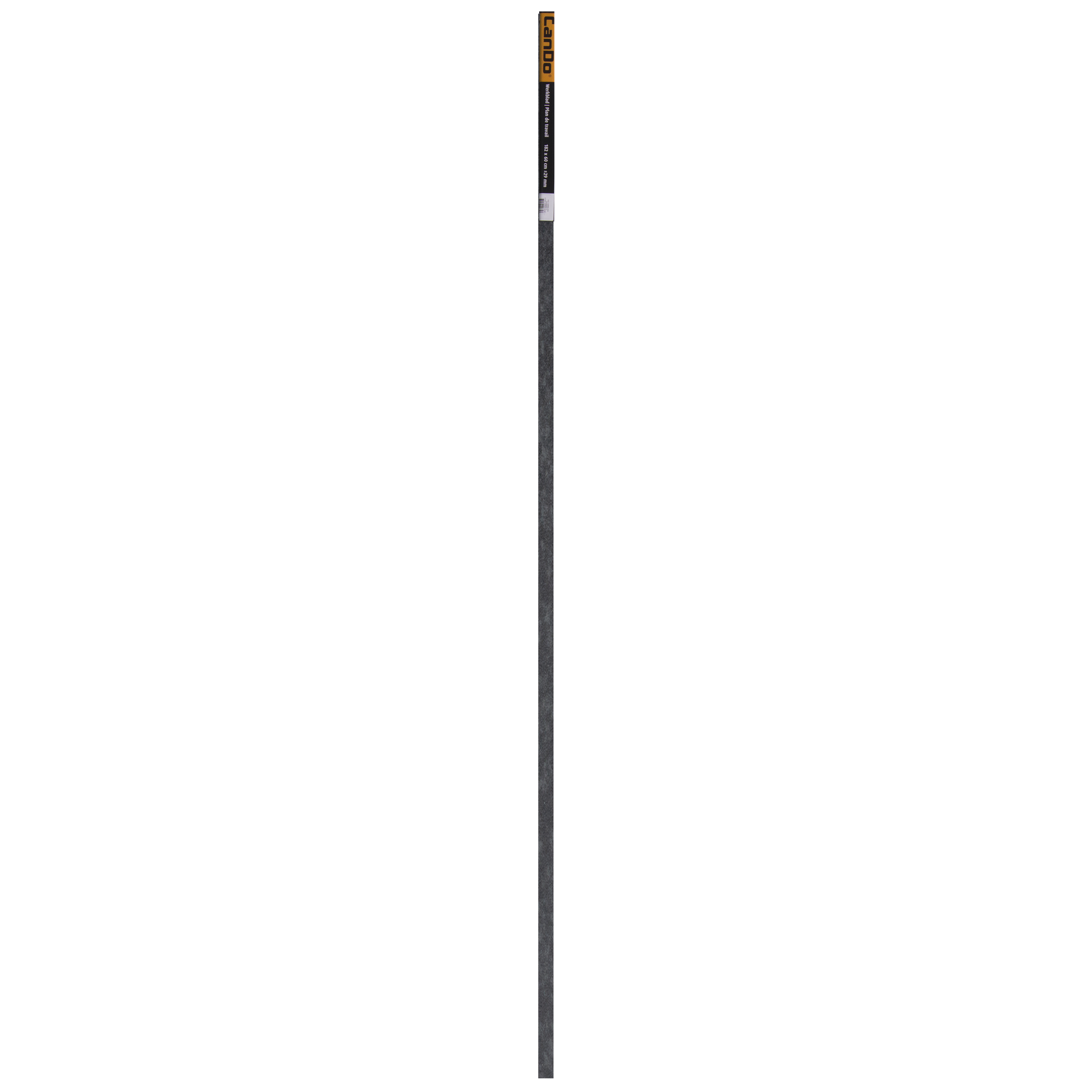 WERKBLAD SPAANPLAAT MARMER ZWART 29M 60X182CM