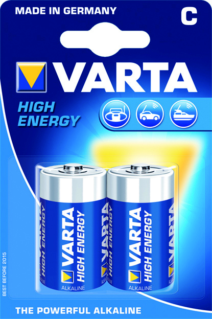 Alkaline Batterij C High Energy 1.5v - 2st