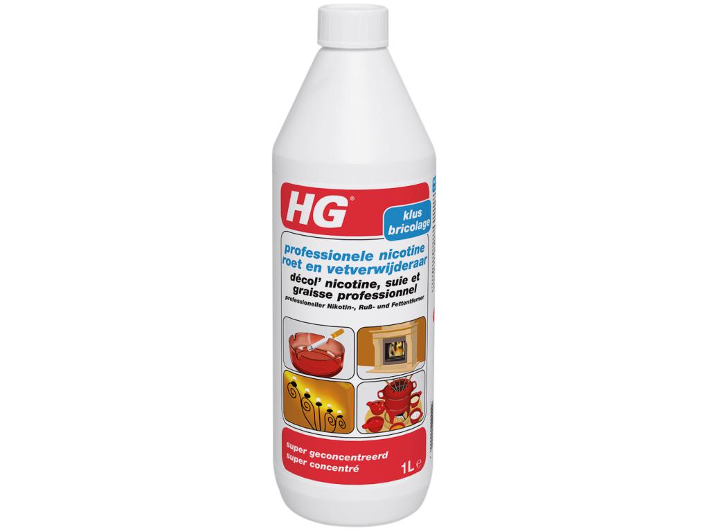 HG DÉCOLE NICOTINE, SUIE ET GRAISSE PROFESSIONNEL 1L