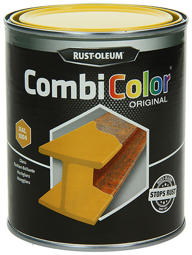 COMBICOLOR HOOGGLANS LAK GOUD GEEL 750ML