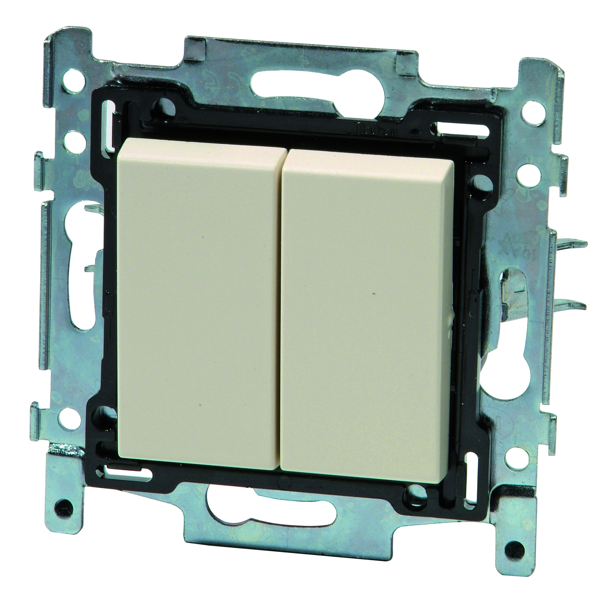 INTERRUPTEUR DOUBLE 2 DIRECTIONS ORIGINAL CREAM