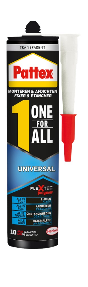 Colle De Montage One For All Universal Transparent 300g