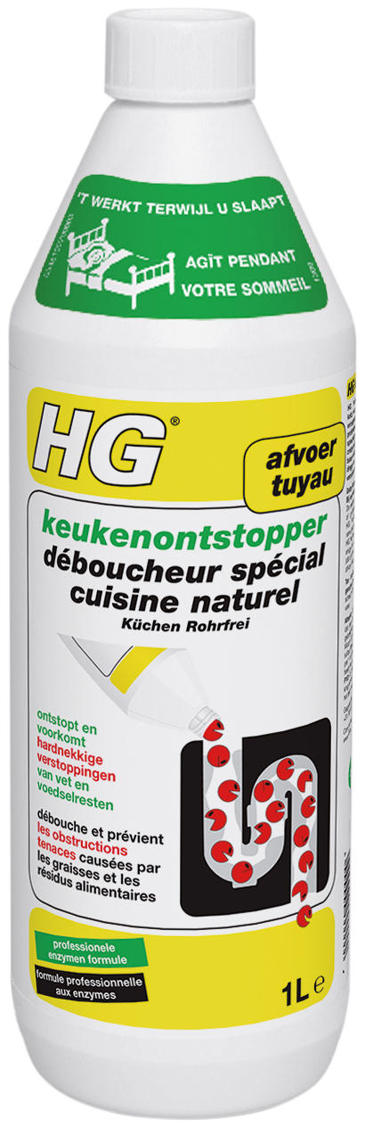 Hg Déboucheur Spécial Cuisine Naturel 1l
