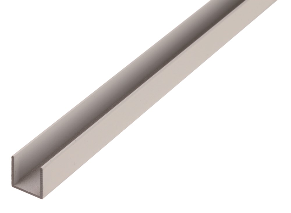 Profilé U alu brut 8x8x1x6/2,6M