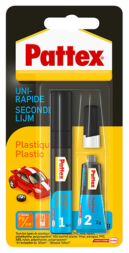 SECONDENLIJM PLASTIC 2GR