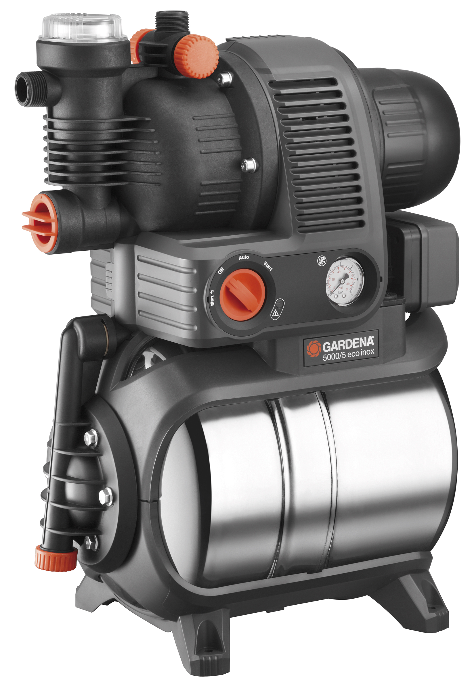 PREMIUM HYDROFOORPOMP 5000/5 INOX ECO 1200W PREMIUM 4500L/H 5BAR