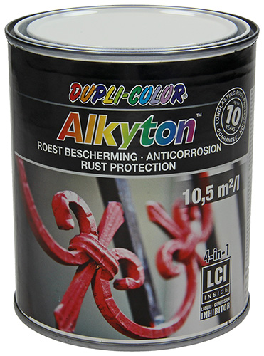 Alkyton Peinture Antirouille Blanc Ral 9010 750ml