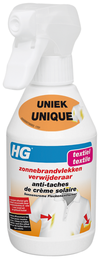 HG ZONNEBRANDVLEKKEN VERWIJDERAAR 250ML