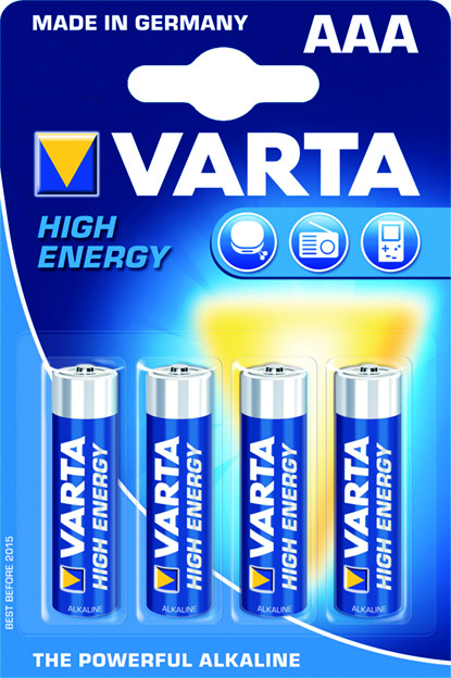 Alkaline Batterij Aaa High Energy 1.5v - 4st