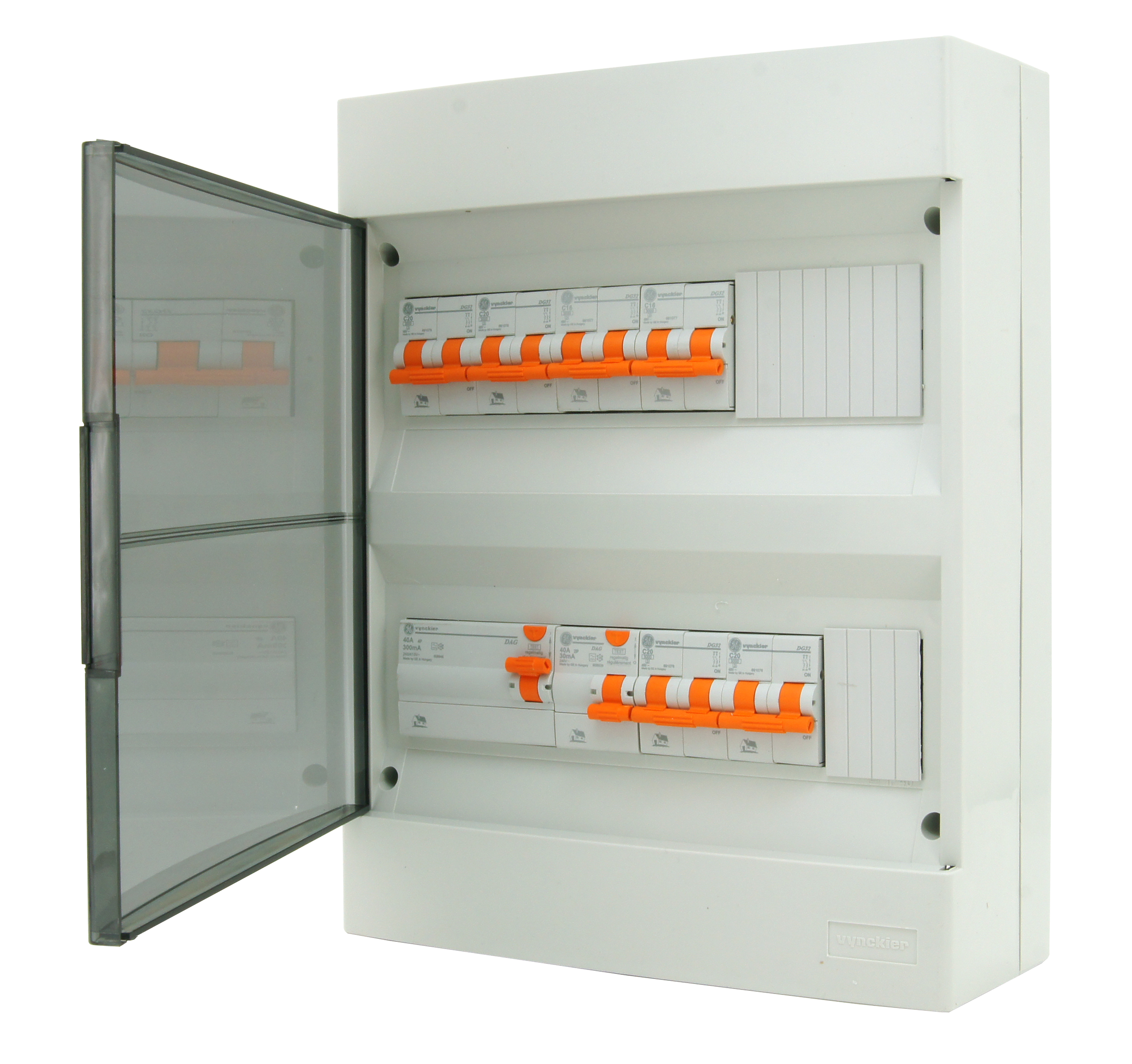 VOORBEDRADE ZEKERINGSKAST FIX-O-BOX 24 MODULES