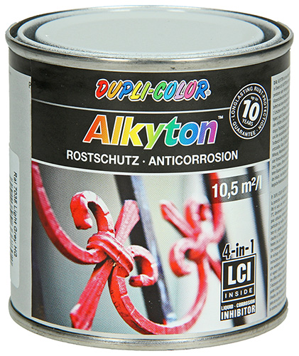 Alkyton Peinture Antirouille Gris Clair Ral 7035 250ml