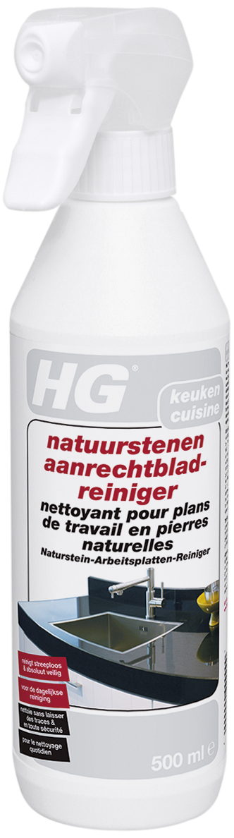 Hg Nettoyant Pour Plans De Travail & Pierres Naturelles 500ml