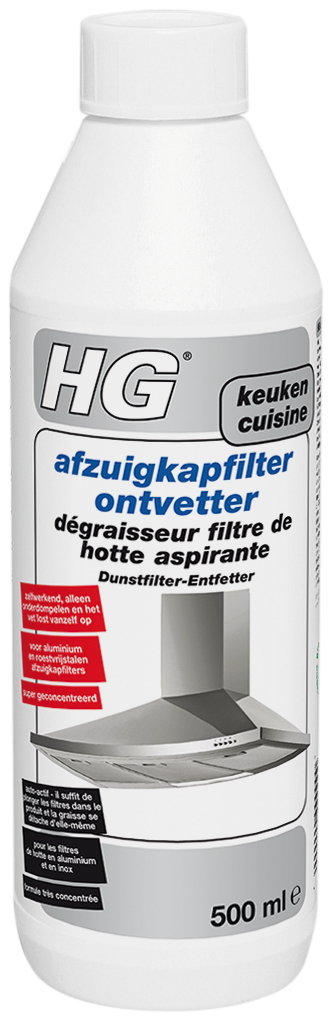 Hg Dégraisseur Filtre De Hotte Aspirante 500ml
