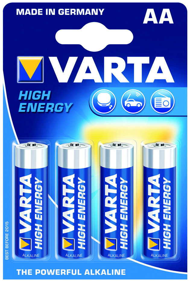 Alkaline Batterij Aa High Energy 1.5v - 4st