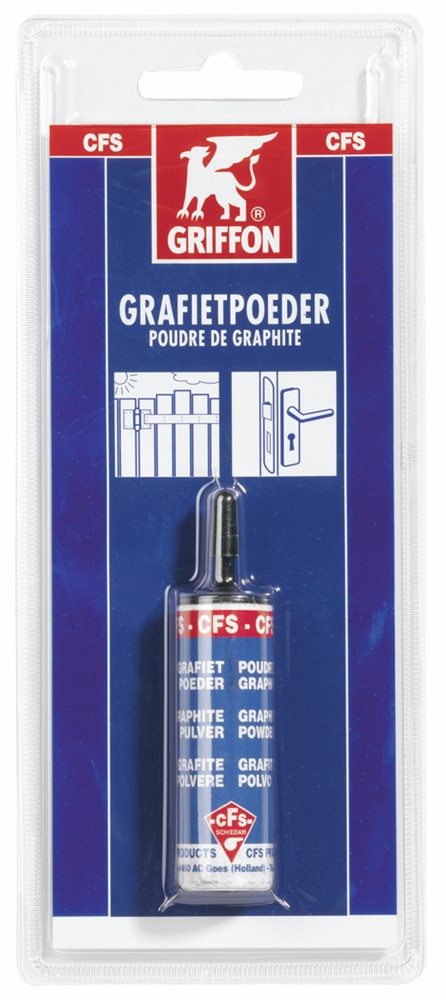 DROOG SMEERMIDDEL VAN GRAFIETPOEDER BLISTER 10G