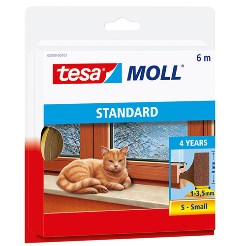 TOCHTSTRIP TESAMOLL STANDARD BRUIN 6M