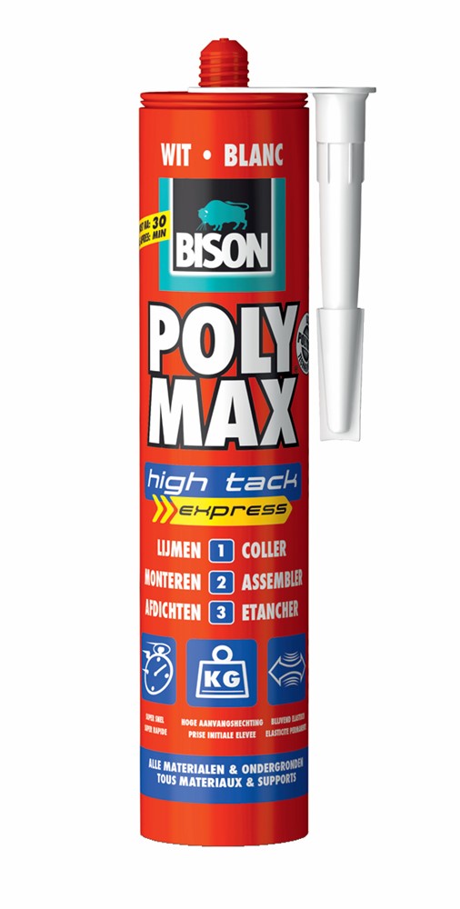 Colle De Montage Poly Max High Tack Express Blanc 425g